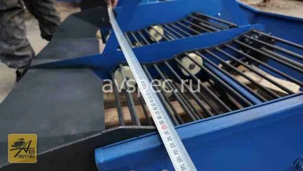 Картофелекопалка транспортерная КМ-2 двухрядная 1400